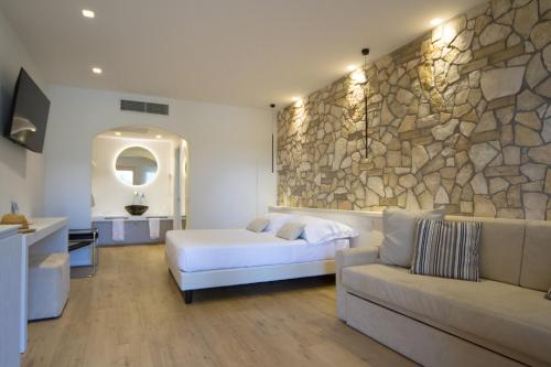 Posteľ alebo postele v izbe v ubytovaní Giotto Country House & Spa