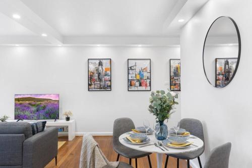 Et opholdsområde på South Yarra Sleek: Urban Pad