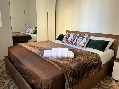 Кровать или кровати в номере M'AMA apartment