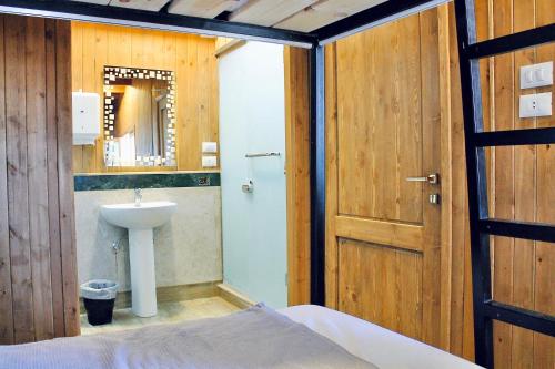 Koupelna v ubytování Rafiki Hostels - Dahab