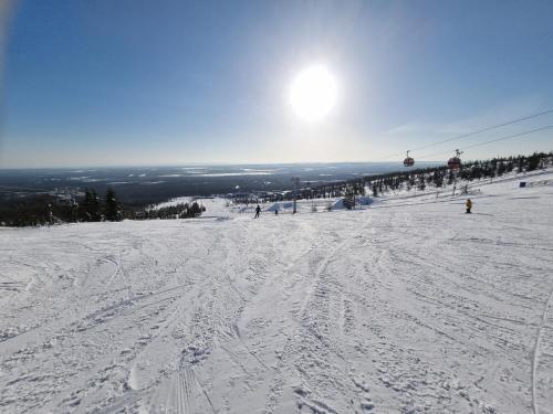 Laskijantie10C im Winter