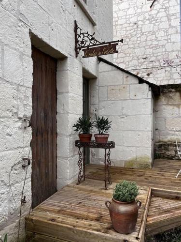 Αίθριο ή υπαίθριος χώρος στο Le Relais de l'Artiste