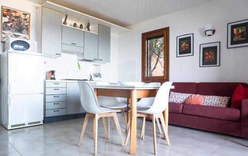 Dapur atau dapur kecil di Casa Bea - free wifi - vista mare
