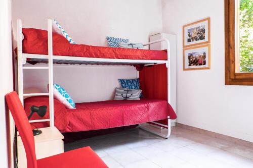 Katil atau katil-katil dalam bilik di Casa Bea - free wifi - vista mare