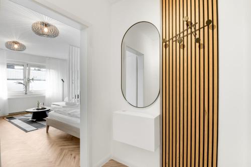 Ένα μπάνιο στο Gemütliches Apartment/ Ruhrpark