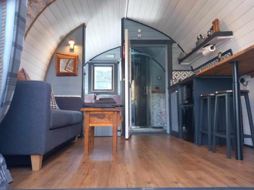 Etive Pod, West Highland Way Holidaysにあるシーティングエリア