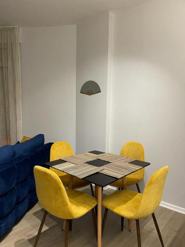 Posezení v ubytování AM Apartment Tirana
