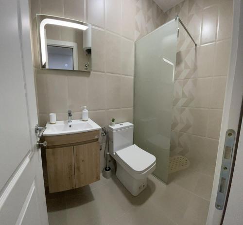 Salle de bains dans l'établissement Apartments KinGs