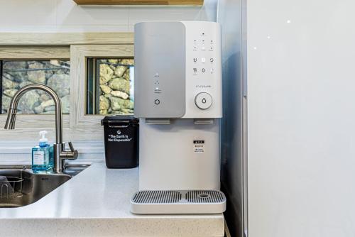 Køkken eller tekøkken på Seogwipo Donnaeco Pension