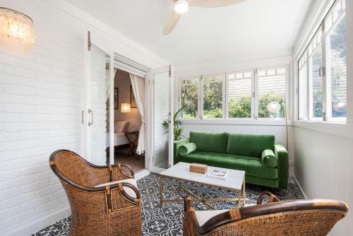 Χώρος καθιστικού στο Luxe on Ellesmere in Blairgowrie