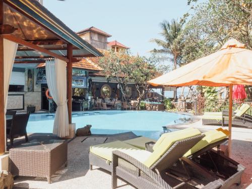 Πισίνα στο ή κοντά στο Bayside Bungalows