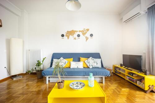 Stunning Acropolis View from a Sunny Renovated Apartment