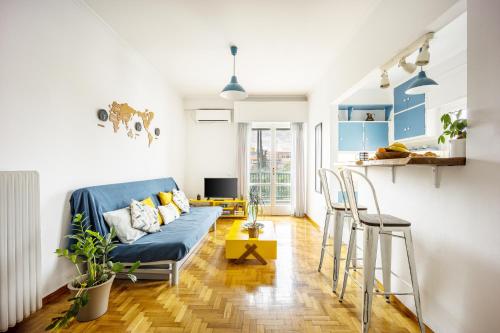 Stunning Acropolis View from a Sunny Renovated Apartment