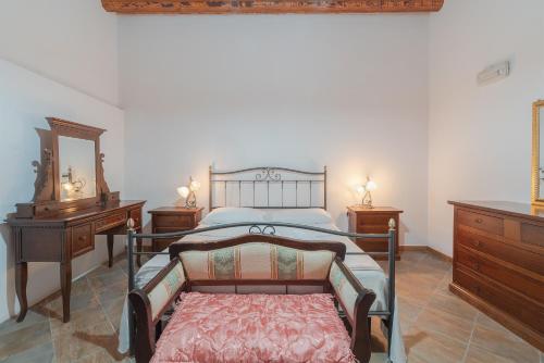 Кровать или кровати в номере Casa Furore