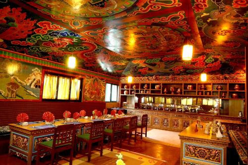 Restaurace v ubytování Mountain Lodges of Nepal - Lukla