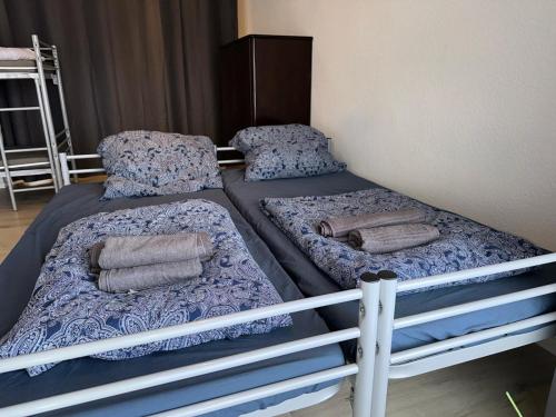 Кровать или кровати в номере City Apartment Köln- Frechen 2 Zimmer 60qm