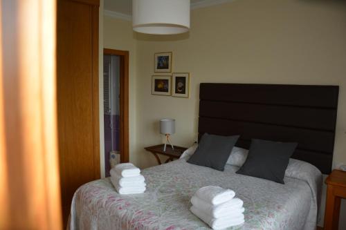 Ένα ή περισσότερα κρεβάτια σε δωμάτιο στο Apartamento lagartiño