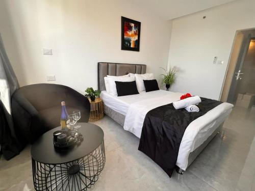 Postel nebo postele na pokoji v ubytování Elis Boutique Hotel