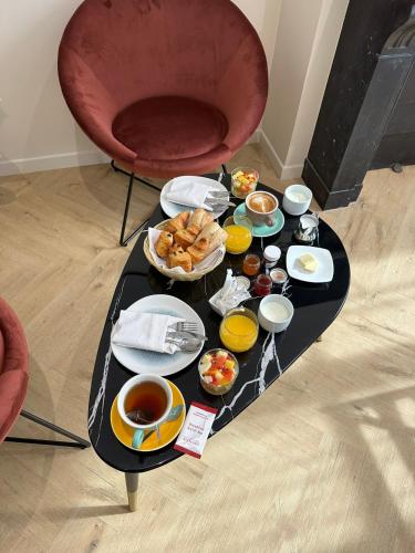 Mad på bed and breakfast-stedet eller i nærheden