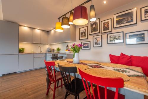 Køkken eller tekøkken på City Lights Zakopane