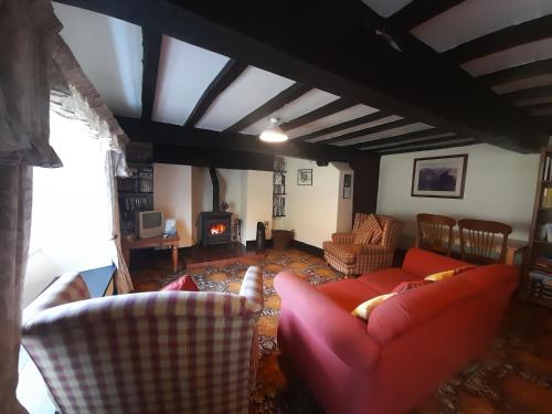 Posezení v ubytování Burnthwaite Farm B&B