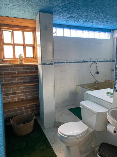 Un baño de El Peregrino