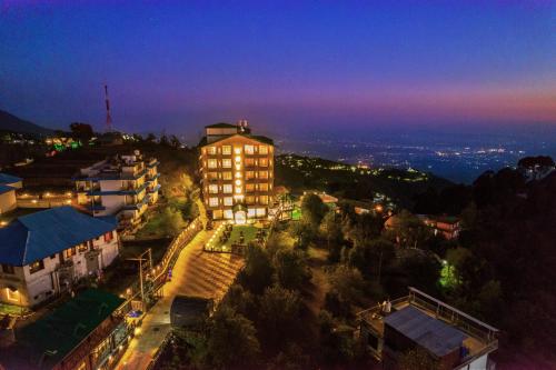 Ptičja perspektiva objekta Hotel Katson Castle Dharamshala
