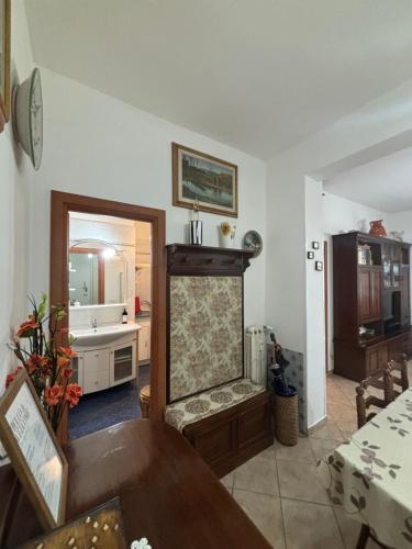 Posezení v ubytování Nini House