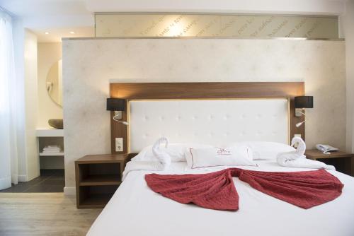 Кровать или кровати в номере El Mudayyan