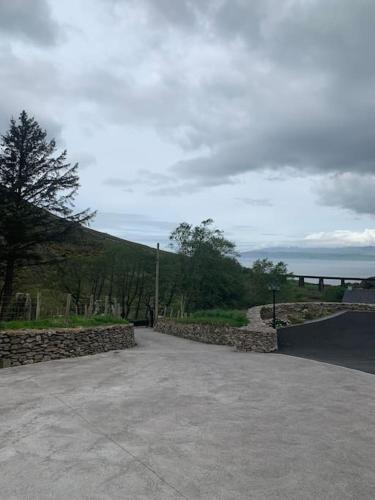a skate park with a ramp and a skateboard ramp at Kells Bay Apartment in Kells