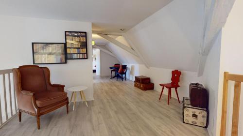 Χώρος καθιστικού στο Colmarappart Rue Des Clefs