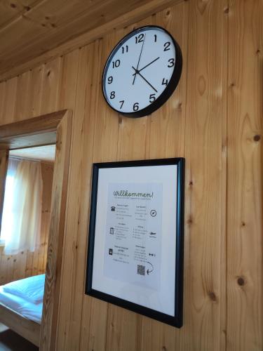 Postel nebo postele na pokoji v ubytování Kleine Freiheit- Nummer 1