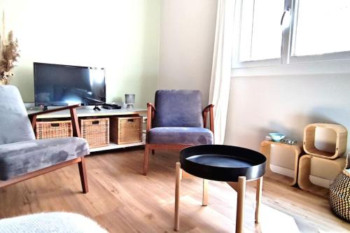 Charmant appart, 6 pers centre ville touristique