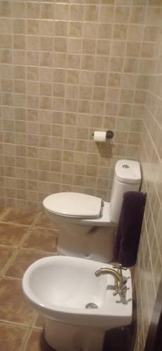 Koupelna v ubytování Pandora Casa Rural en Madrigueras