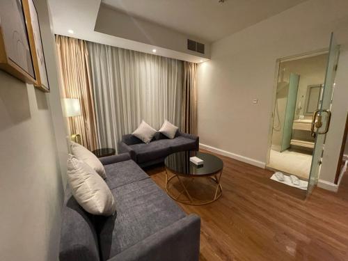 Ruang duduk di Smayah Residence Hotel - Riyadh Convention & Exhibition center