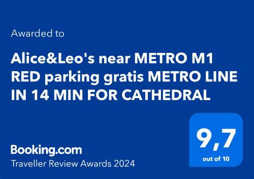 a screenshot of a red parking criteria metro line in min for cafeteria at Alice&Leo's near METRO M1 RED parking gratis METRO LINE IN 14 MIN FOR CATHEDRAL in Sesto San Giovanni