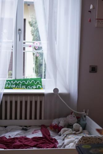 Postel nebo postele na pokoji v ubytování Maison au cœur de Lyon