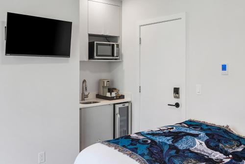 Kuchyň nebo kuchyňský kout v ubytování Harry Potter Sweet Suites