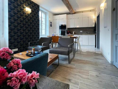 Un appartement contemporain en centre-ville