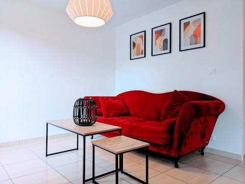 Chambre cosy en colocation dans une maison