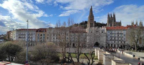 A general view of Burgos or a view of the city taken from Az apartmant