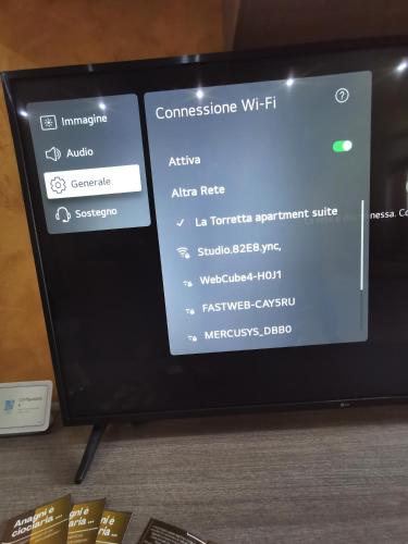a computer screen with the wordsynthesis wii on it at LA TORRETTA apartment suite in Anagni