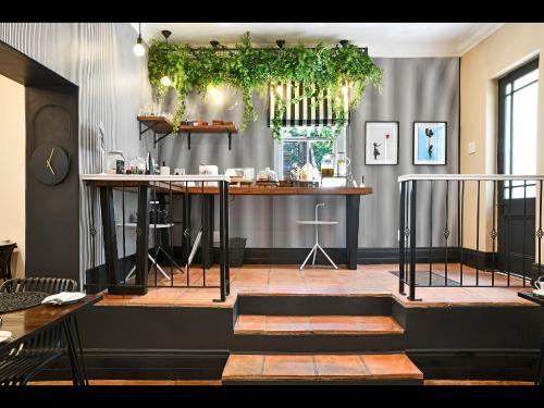 Et opholdsområde på Ashbourne Boutique Guest House