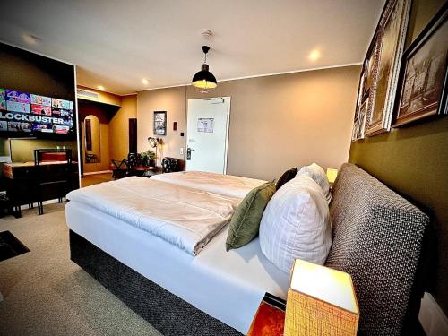 Privathotel Riesenbeckにあるベッド