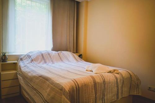 Llit o llits en una habitació de Modern Apartment in Cool Area
