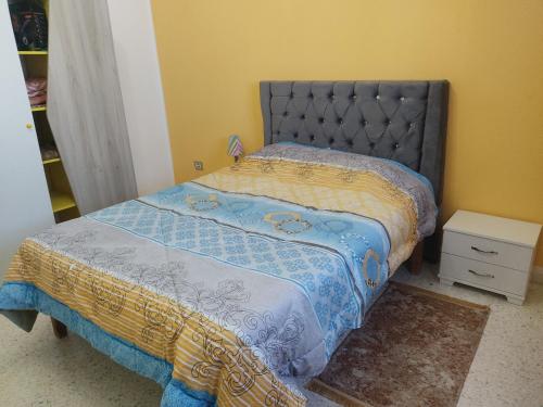 Postel nebo postele na pokoji v ubytování villa mimosa avec parking intérieur