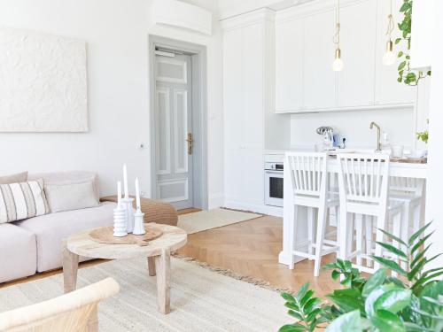 Dapur atau dapur kecil di Hans Hubert Villa