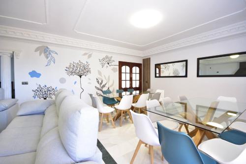 Villa rural en Málaga con piscina y vistas al mar