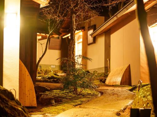 湯布院 樂涌にある庭