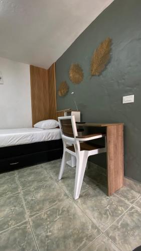 Katil atau katil-katil dalam bilik di REST APARTMENT IN THE POBLADO